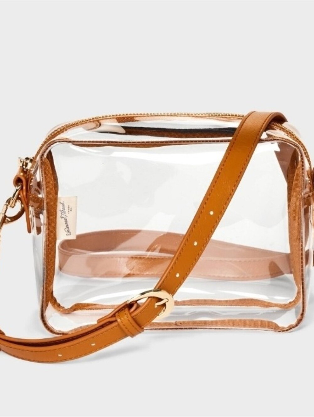 Camera Crossbody Bag - Universal Thread™ Clear: Structured Vinyl Handbag, Adjust